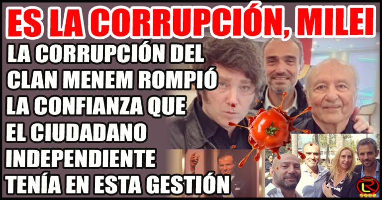 Los sobres y las coimas de Lule y Martín, el 3 por ciento de Karina y una lista interminable