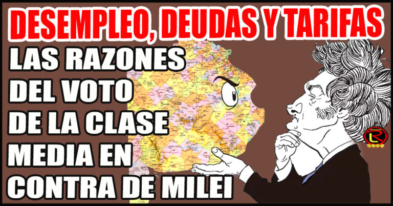 El deterioro de la clase media incidió en el apoyo al peronismo bonaerense
