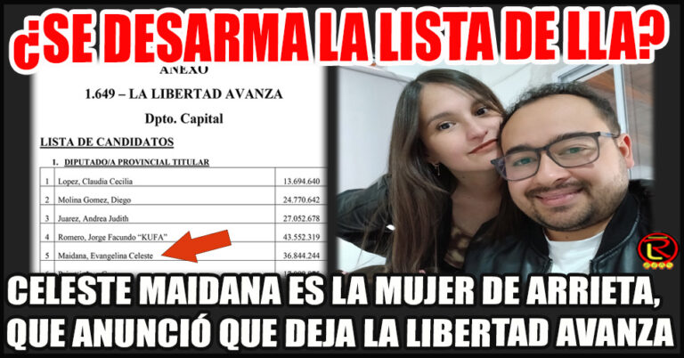 Una lista que no la votarán ni sus propios integrantes