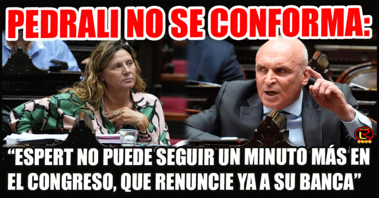 La Diputada riojana pide que Espert sea apartado de su banca en Diputados