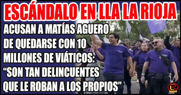 Los libertarios riojanos ‘arrastrados’ al Movistar Arena furiososo porque «pasamos hambre»