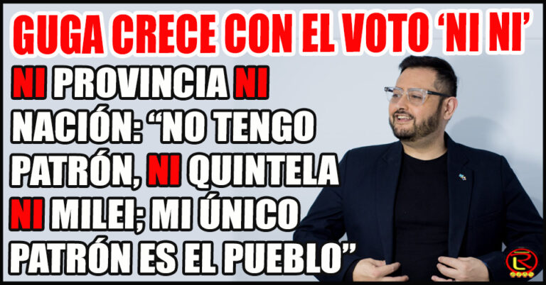 Las Fuerzas del Centro conquistan el voto opositor a Provincia y defraudado de Nación