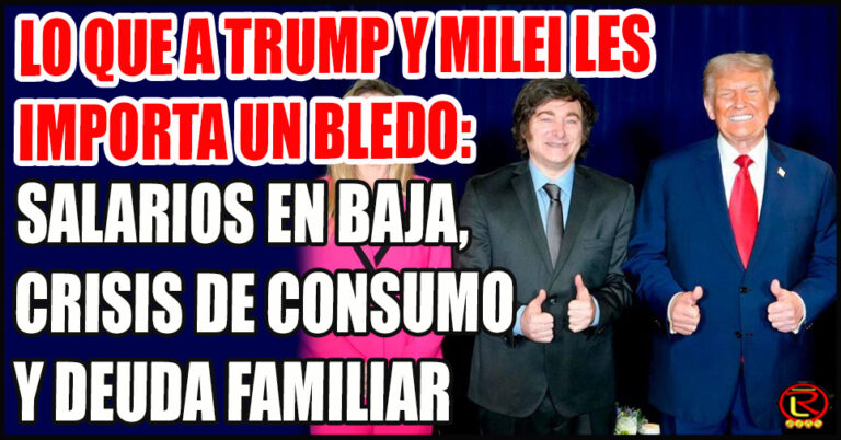 El Presidente gobierna únicamente para los Mercados