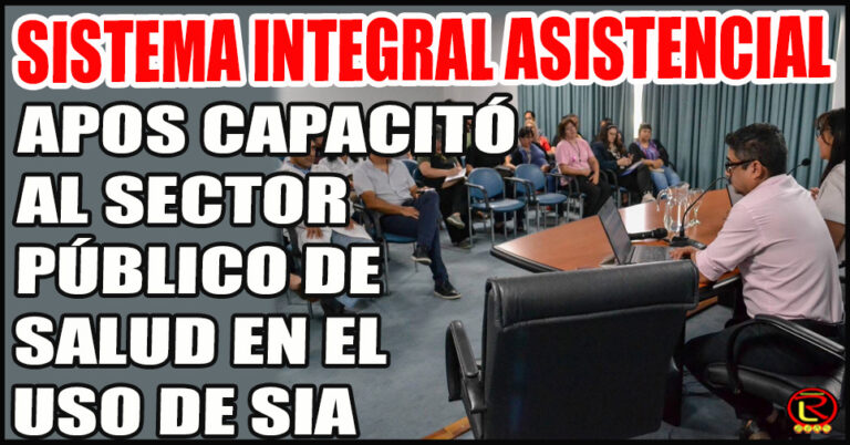 APOS continúa trabajando para fortalecer el sistema sanitario