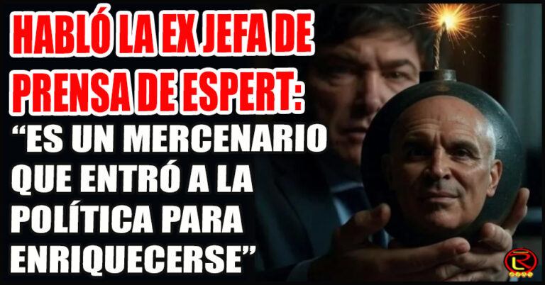 La ‘bomba’ Espert le explota en las manos a Milei