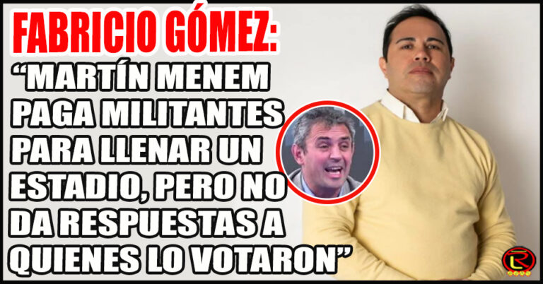 Duras críticas libertarias al Presidente de la Cámara de Diputados de la Nación