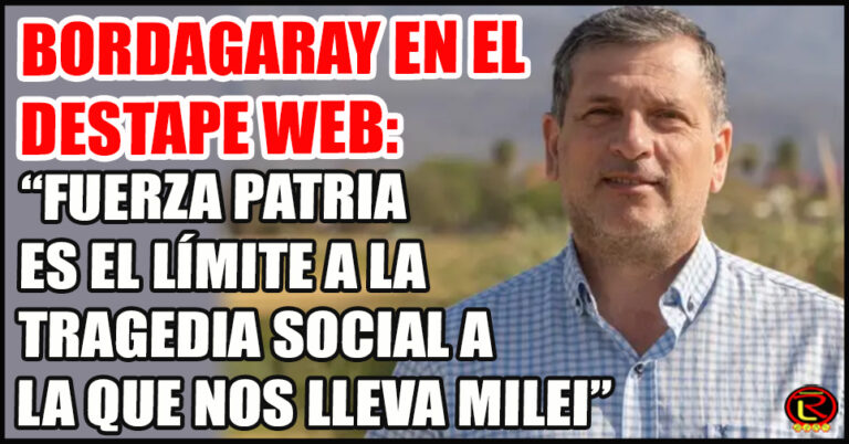 El candidato a Diputado Provincial ratificó su respaldo a Gaby Pedrali como Diputada Nacional