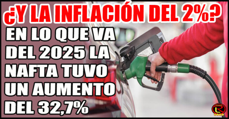 El litro de nafta súper se encontraba en $1.142 en diciembre del 2024 y hoy ronda los $1.516
