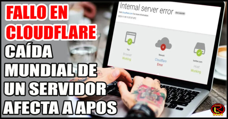 El servidor presenta una falla a nivel global