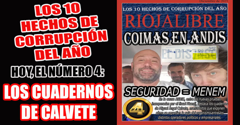 Los cuadernos de Calvete complican a Martín Menem