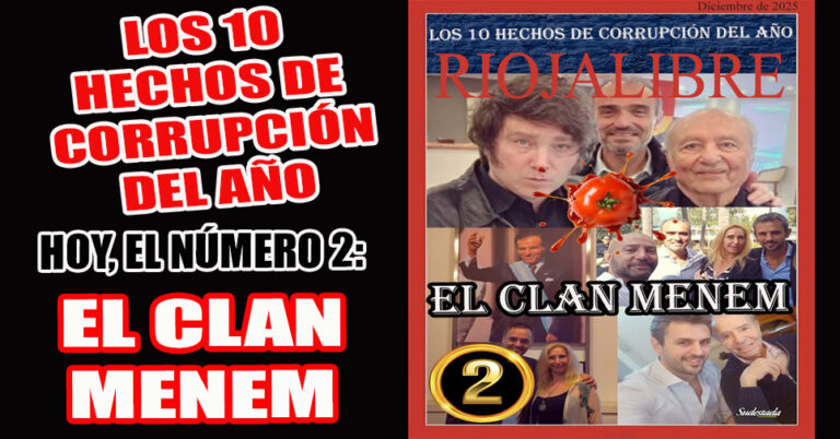 La Corrupción menemista, un clásico de los 90 que volvió recargado con la Gestión Milei