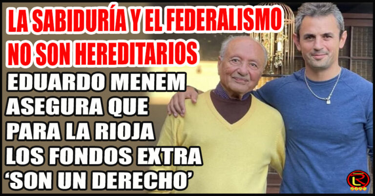 Martín destruye el legado de su Papá Eduardo, quien defendía enfáticamente los fondos compensatorios