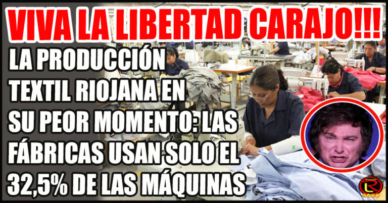 Datos oficiales del INDEC: anta la baja producción las empresas suspenden y despiden empleados