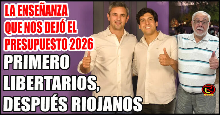 Para tener en cuenta en 2027: Menem, Pagotto y Visconti primaron los intereses partidarios por sobre los de su Provincia