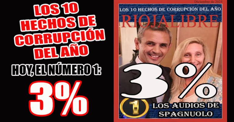 Un hecho de corrupción palpable que los medios hegemónicos no podrán borrar