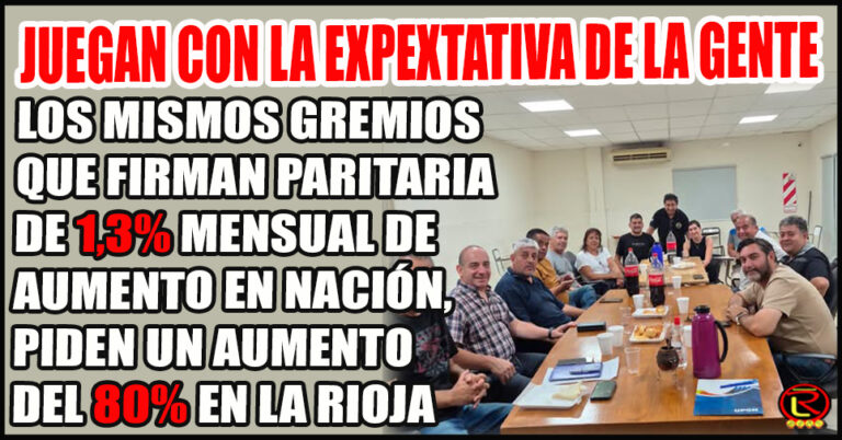 En Nación son pollitos mojados y en La Rioja se convierten en leones voraces