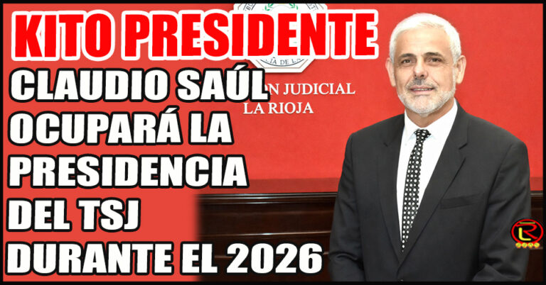 Fue elegido por acuerdo de los miembros del Tribunal Superior de Justicia