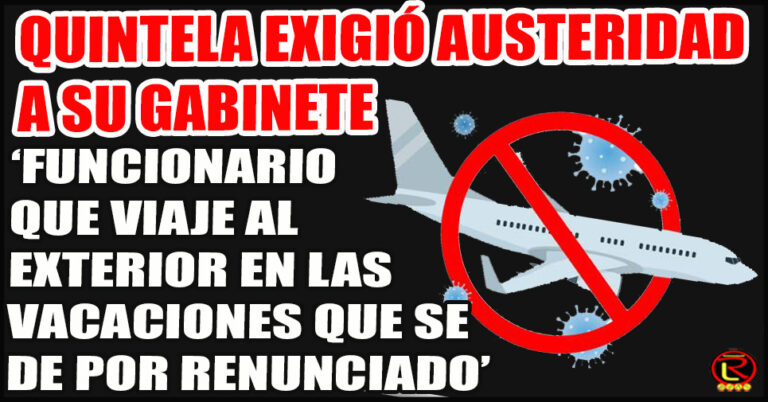 Reestructuración, profundo recorte de los gastos ‘deuda política saldada’