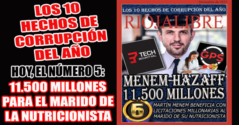 Martín Menem beneifcia con licitaciones millonarias al marido de su Nutricionista
