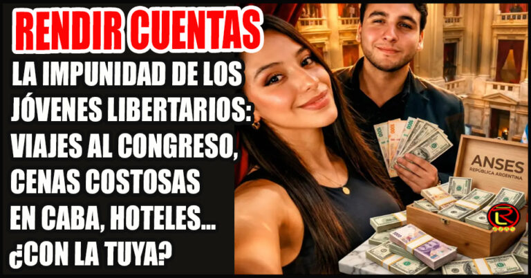 La Caja de ANSES se utiliza en La Rioja para ‘rentar’ la militancia libertaria