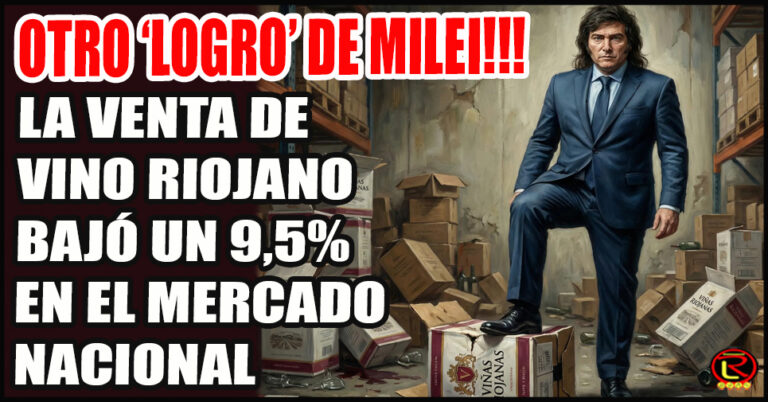 Las cifras surgen del informe mensual elaborado por el Instituto Nacional de Vitivinicultura