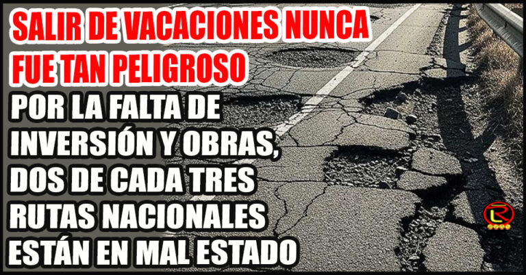 El ajuste en la obra pública se siente en las rutas nacionales