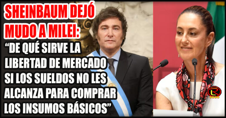 La presidenta de México mostró un gráfico que señala que la moneda argentina fue la que más cayó en 2025