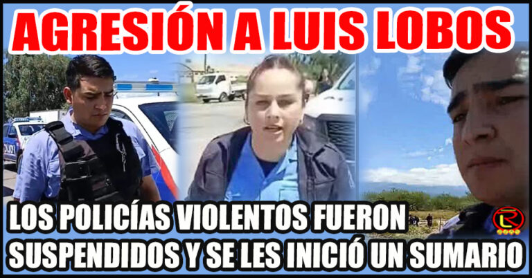 Ordenaron la apertura de sumario administrativo para los efectivos policiales agresores