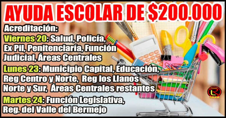 La medida beneficia a más de 15.000 empleados públicos y a 20.600 estudiantes