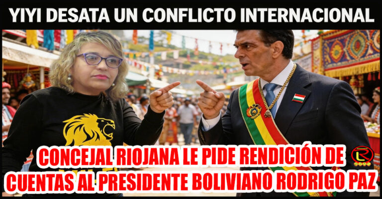 No conocen La Rioja: Yiyi Ceballos posteo una foto de la Chaya con bandera y pesos bolivianos