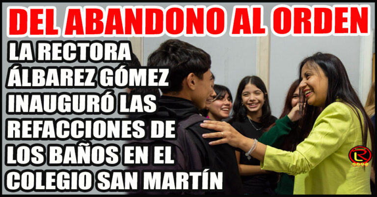 “Las transformaciones profundas empiezan por garantizar condiciones dignas en los espacios cotidianos”