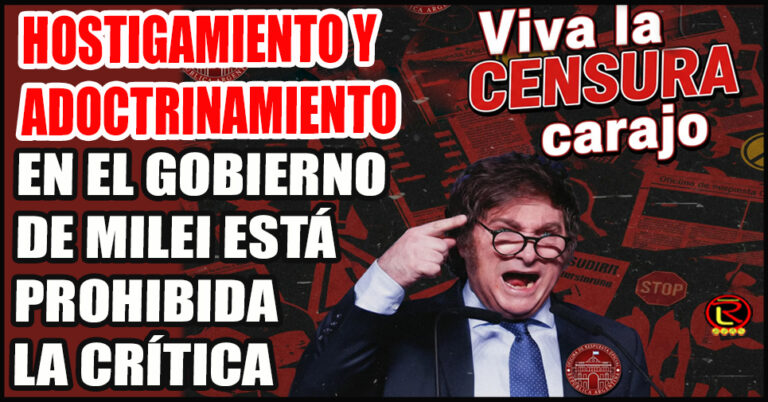 La Oficina de Respuesta Oficial es una forma encubierta de hostigamiento y restricción a la libertad de expresión