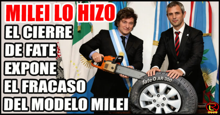 La emblemática fábrica de neumáticos despidió a sus 925 empleados
