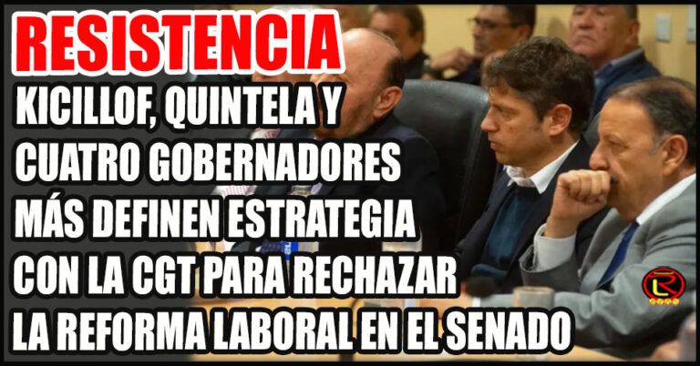 «El gobierno nacional avanza con una ley que sigue vulnerando los derechos de los trabajadores» 