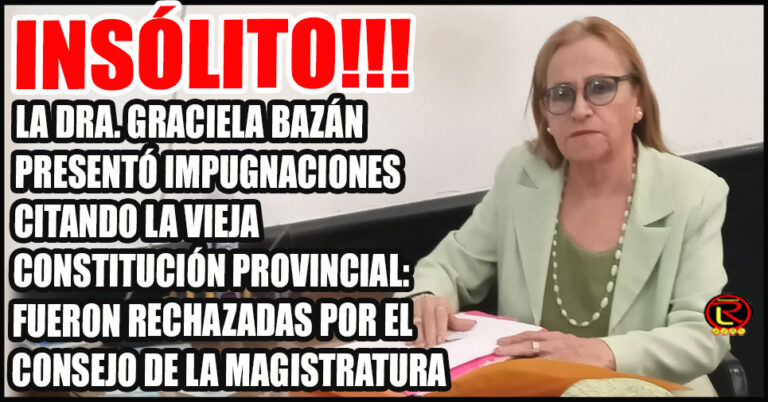 Rechazaron impugnaciones de abogada riojana por usar normas fuera de vigencia