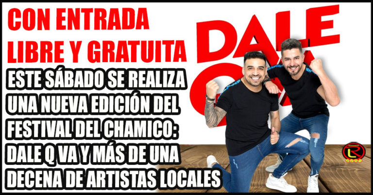 Por decisión de la Intendenta Dora Rodríguez, esta edición será con entrada GRATUITA