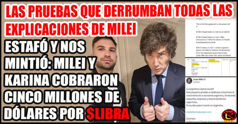 El Presidente había dicho que «no tenía vinculación, que solo copió un código de Internet»