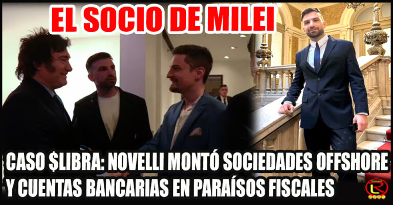 Se filtró un video de Milei promocionando la academia de Traders de Novelli