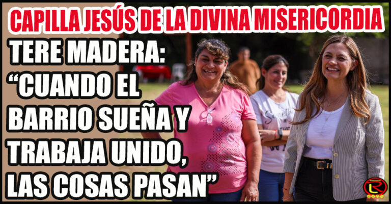 La Vicegobernadora visitó la obra de la Capilla y celebró el compromiso de los veicnos