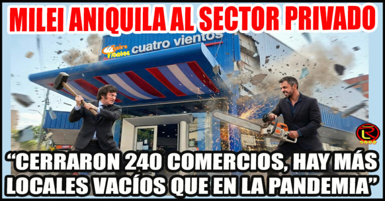 Crisis terminal en el microcentro riojano: Milei superó a la Pandemia