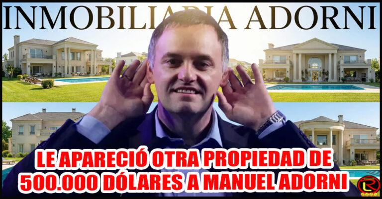 La ‘Inmobiliaria Adorni’, muy floja de papeles