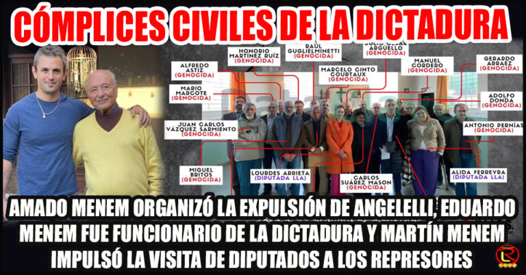 Cómplices ayer, Negacionistas hoy