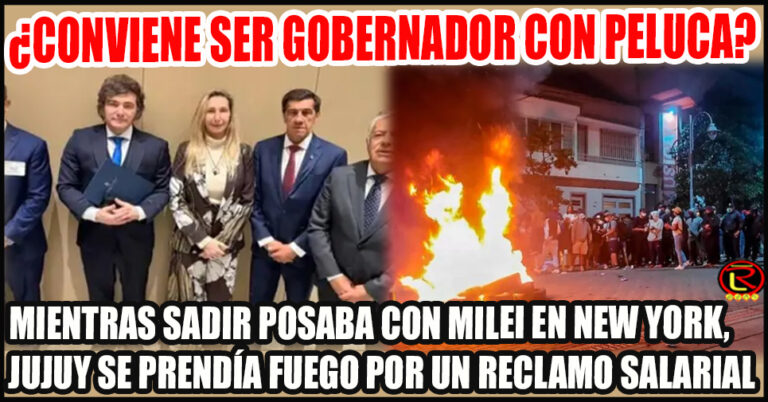 Los gobernadores Peluca, entre el lujo de Manhattan y la crisis que cruje en las provincias