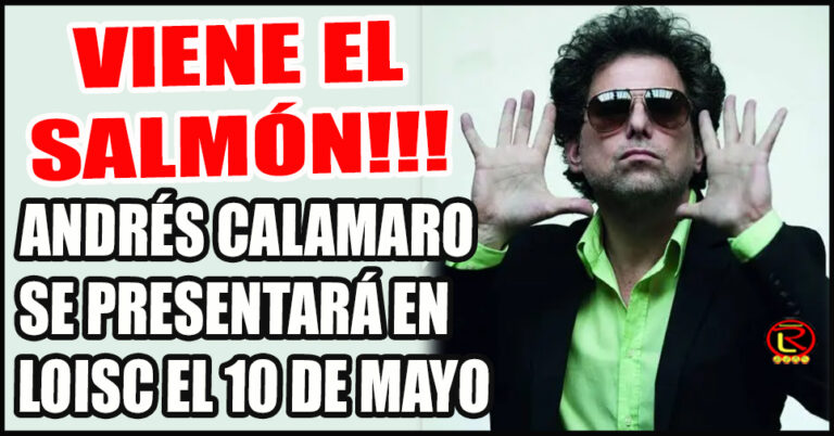 La Rioja está incluida en la Gira ‘Calamaro Como Cantor’