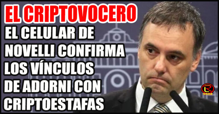 Adorni tenía todo listo para ser el vocero principal del Tech Forum 2025, que se frustró tras el escándalo $LIBRA