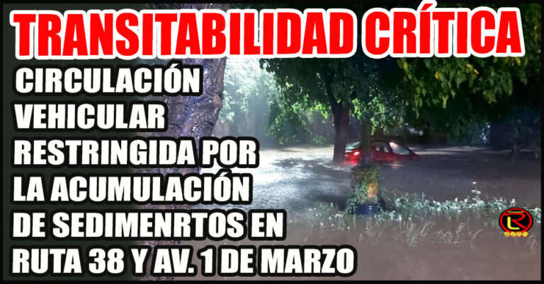 Se recomienda extremar las precauciones hasta que se normalice la transitabilidad