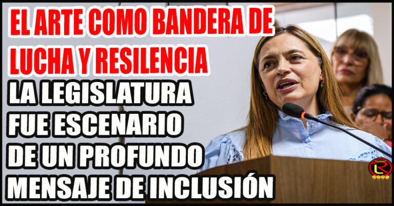 Tere Madera inauguró las muestras pictóricas “Entre Aromas y Luchas” y “Cuando hay inclusión todo es posible”