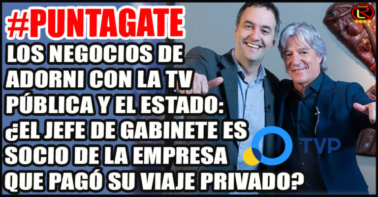 El vínculo con la productora puede ser incompatible con la función pública de Adorni