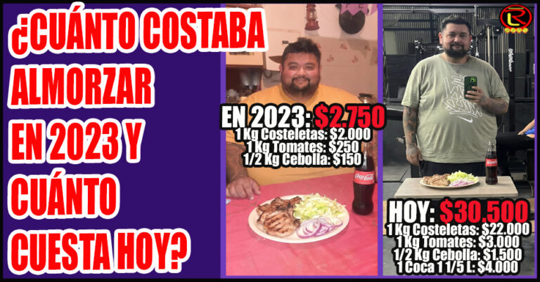 En tres años la comida aumentó un 1.000 por ciento