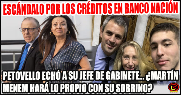 Nepotismo y Corrupción: Sharif Menem es Secretario Privado de su Tío en el Congreso